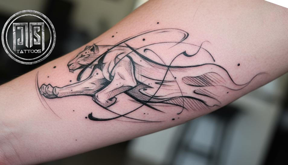 Tiger realism tattoo artist Paschim Vihar